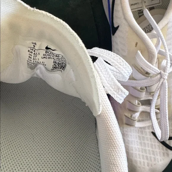 Nike Air Zoom Pegasus 37 running shoe in the 'White Multi-Color - Picture 8 of 8